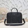 Replica Dior Oblique Briefcase Black - best quality fake designer bag