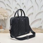 Replica Dior Oblique Briefcase Black - high-end replica designer purse