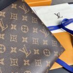 Louis Vuitton To Go Pochette Brown - top-grade luxury bag dupe