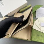 Replica Gucci Ophidia Compact White Wallet