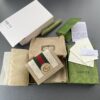 Fake Gucci Ophidia Compact White Wallet - ultra-realistic fake purse