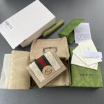 Replica Gucci Ophidia Compact White Wallet