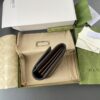 Fake Gucci Ophidia Long Wallet Brown - best quality fake designer bag