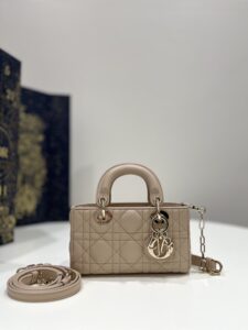 Replica Dior Lady D-Joy Mini Bag Caramel - affordable designer bags