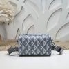 Fake Dior Lingot 22 Diamond Grey - premium superclone handbag