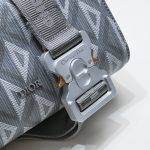 Replica Dior Lingot 22 Diamond Grey - 1:1 premium replica handbag