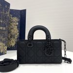 Replica Dior Lady D – Joy Bag Black Matte