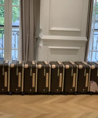 Louis Vuitton Suitcase Custom Colors - best quality fake designer bag