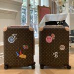 Louis Vuitton Suitcase Custom Colors - elite factory replica handbag