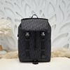 Fake Dior Explorer Backpack Black - top-grade luxury bag dupe