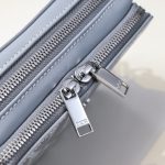 Replica Dior Zipped Pouch Diamond Blue - 1:1 premium replica handbag