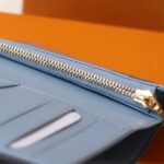 Louis Vuitton Vertical Compact Wallet Beige - high-end replica designer purse