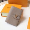 Louis Vuitton Vertical Compact Wallet Beige - best quality fake designer bag