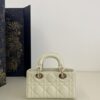 Fake Dior Lady D – Joy Mini Bag White Patent - 1:1 premium replica handbag
