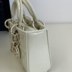 Replica Dior Lady D – Joy Mini Bag White Patent