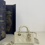 Replica Dior Lady D – Joy Mini Bag White Patent