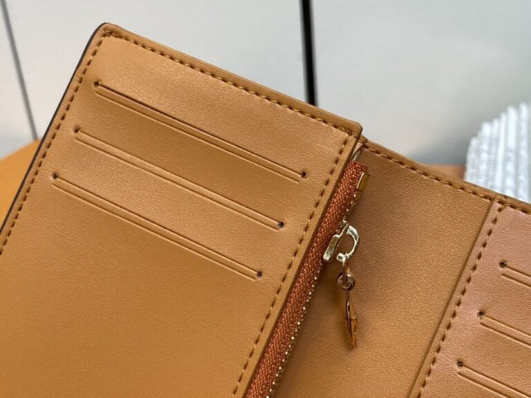Louis Vuitton Vertical Compact Wallet Black - Image 5