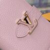 Louis Vuitton Vertical Compact Wallet Pink - high-end replica designer purse