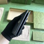 Replica Gucci Ophidia Compact Wallet Black - premium superclone handbag