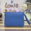 Louis Vuitton Takeoff Pouch Blue - elite factory replica handbag