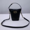 Fake Dior 30 Montaigne Amber Chain Black - premium superclone handbag