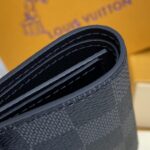 Louis Vuitton Slender Wallet Black Grid - 1:1 premium replica handbag