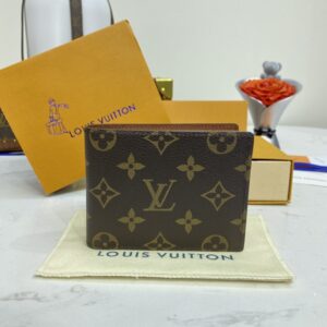 Louis Vuitton Multiple Wallet Brown - elite factory replica handbag