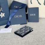 Replica Dior Bi Fold Card Holder 4 Colors