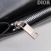 Replica Dior Long Jacquard Wallet Black - ultra-realistic fake purse