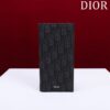 Replica Dior Long Jacquard Wallet Black - designer handbag clone