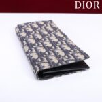 Replica Dior Long Jacquard Wallet White - affordable luxury replica bag