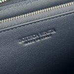 Replica Bottega Veneta Zip Long Wallet White&Blue - top-grade luxury bag dupe