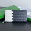 Replica Bottega Veneta Zip Long Wallet White&Blue - premium superclone handbag