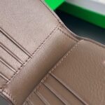 Replica Bottega Veneta Intrecciato Bi – Fold Wallet Black&Brown