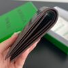 Replica Bottega Veneta Intrecciato Bi – Fold Wallet Black&Brown - designer handbag clone