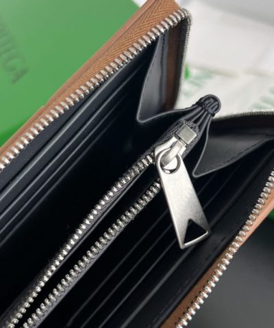 Replica Bottega Veneta Cassette Zip Wallet - best quality fake designer bag