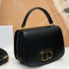 Fake Dior 30 Montaigne Avenue Top Handle Black - affordable luxury replica bag