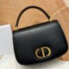 Fake Dior 30 Montaigne Avenue Top Handle Black - ultra-realistic fake purse
