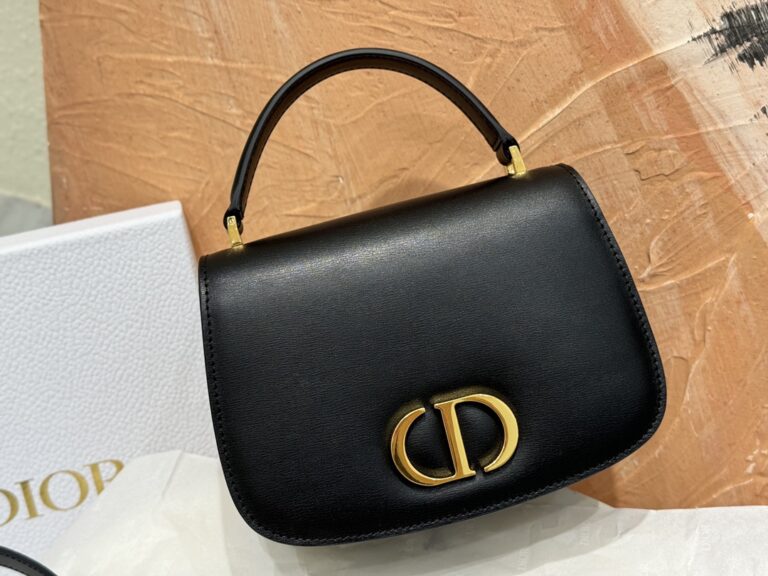 Dior 30  Montaigne Avenue Top Handle Black - Image 6