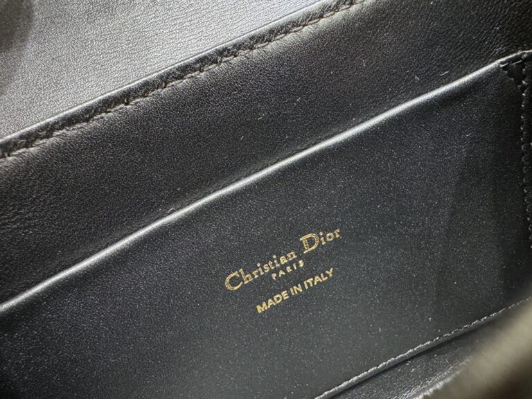Dior 30  Montaigne Avenue Top Handle Black - Image 7