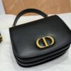 Fake Dior 30 Montaigne Avenue Top Handle Black - high-end replica designer purse