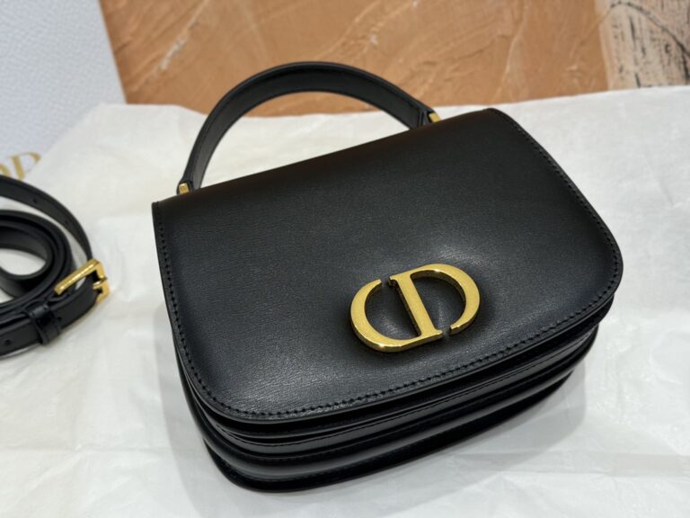 Dior 30  Montaigne Avenue Top Handle Black - Image 8