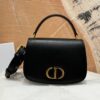 Fake Dior 30 Montaigne Avenue Top Handle Black - high-end replica designer purse