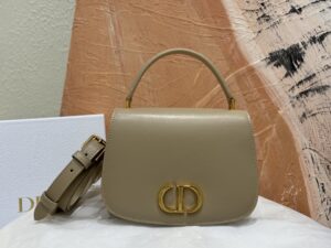 Replica Dior 30 Montaigne Avenue Top Handle Brown - 1:1 premium replica handbag