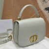 Replica Dior 30 Montaigne Avenue Top Handle White - premium superclone handbag