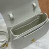 Replica Dior 30 Montaigne Avenue Top Handle White - best quality fake designer bag