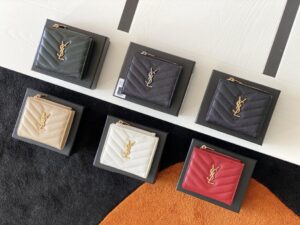 Fake Yves Saint Laurent Zipper Wallet - premium superclone handbag