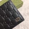 Replica Gucci Marmont GG Wallet Black - premium superclone handbag