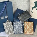 Replica Dior Bi Fold Card Holder 4 Colors - 1:1 premium replica handbag