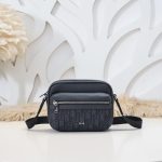 Replica Dior Rider Zipped Messenger Bag Nero - replica di borsa premium 1:1